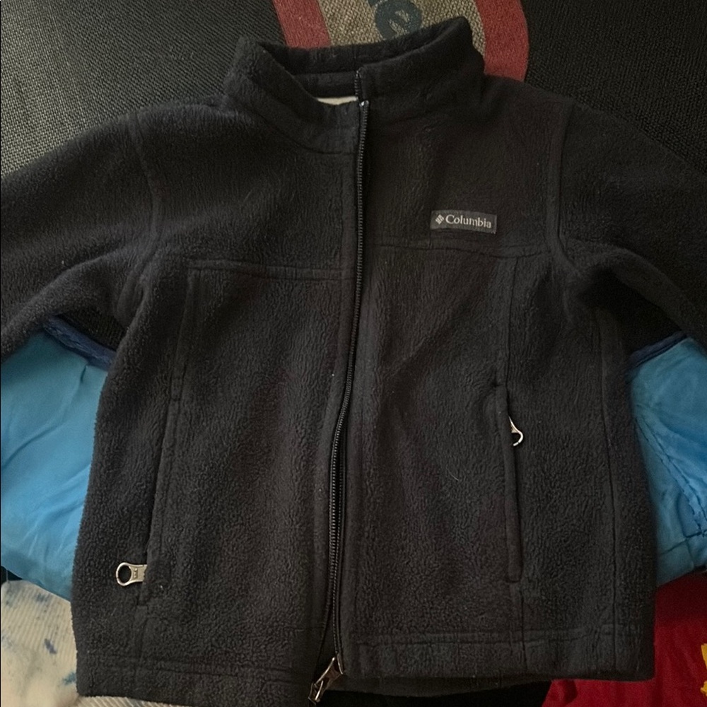 Columbia Kids Black Fleece Jacket